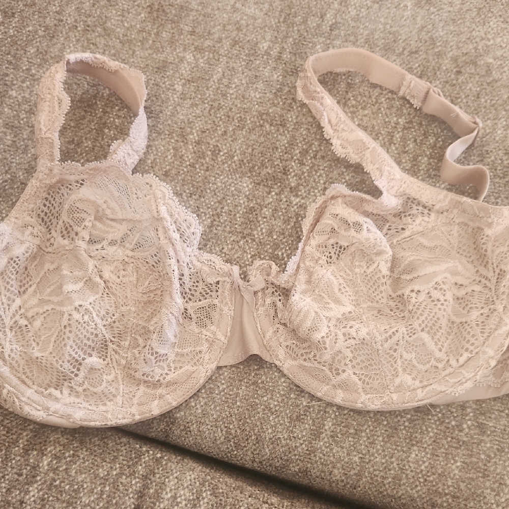 Bali Lace Underwire Bra - Cream